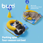 U-shaped Ergonomic Cat Bed