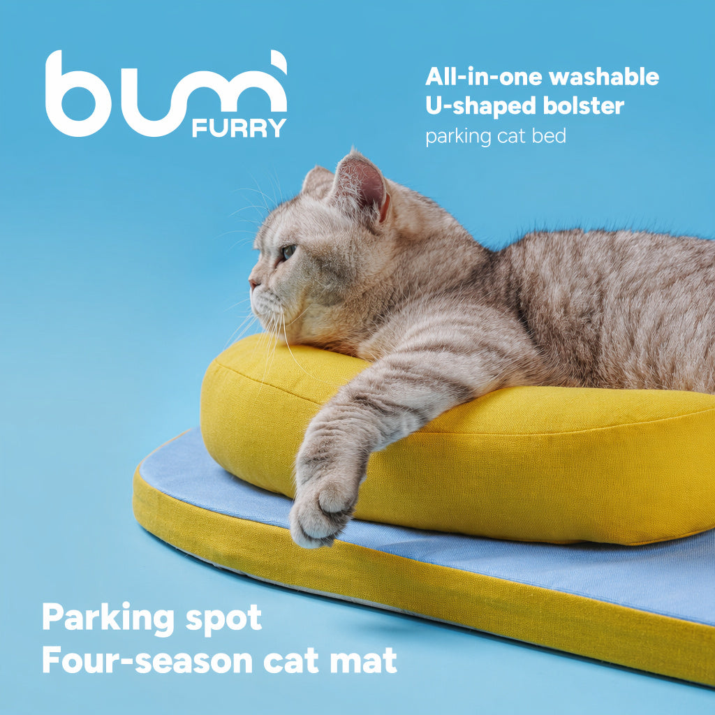 U-shaped Ergonomic Cat Bed