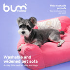 Washable Pink Pet Sofa