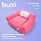 Washable Pink Pet Sofa