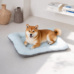 Cool-Touch Ice Silk Dog Bed