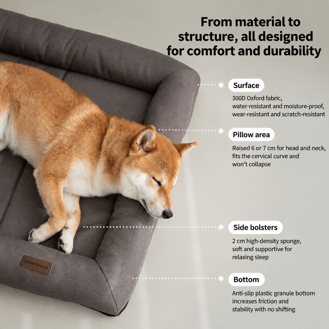 All-Season Waterproof Dog Mat
