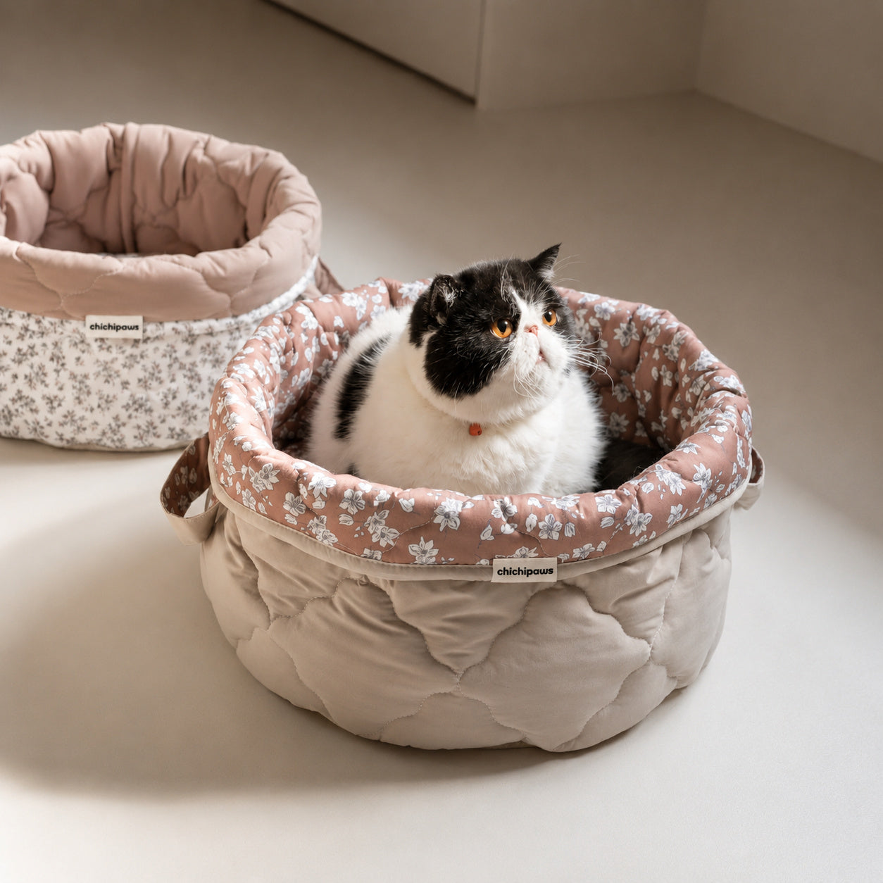 Adjustable Round Cat Nest Bed