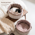 Adjustable Round Cat Nest Bed