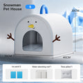 Snowman Cat AC Cabin