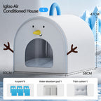 Snowman Cat AC Cabin