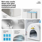 Snowman Cat AC Cabin