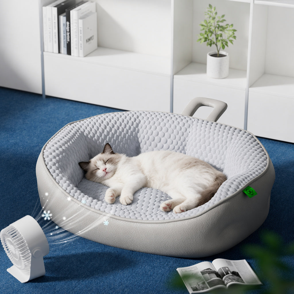 3D-knit Cat Sofa Bed