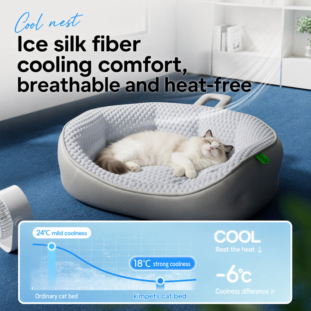 3D-knit Cat Sofa Bed