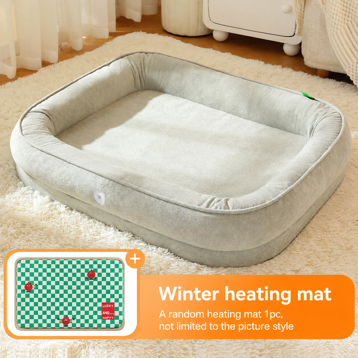 Four-season Washable Bolster Bed
