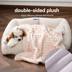 Reversible Faux Fur Pet Blanket