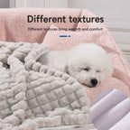 Reversible Faux Fur Pet Blanket