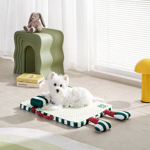 Ice-silk Cooling Mat With Bolster