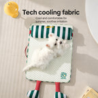 Ice-silk Cooling Mat With Bolster