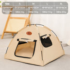 Pop-up Cat Camping Tent Bed