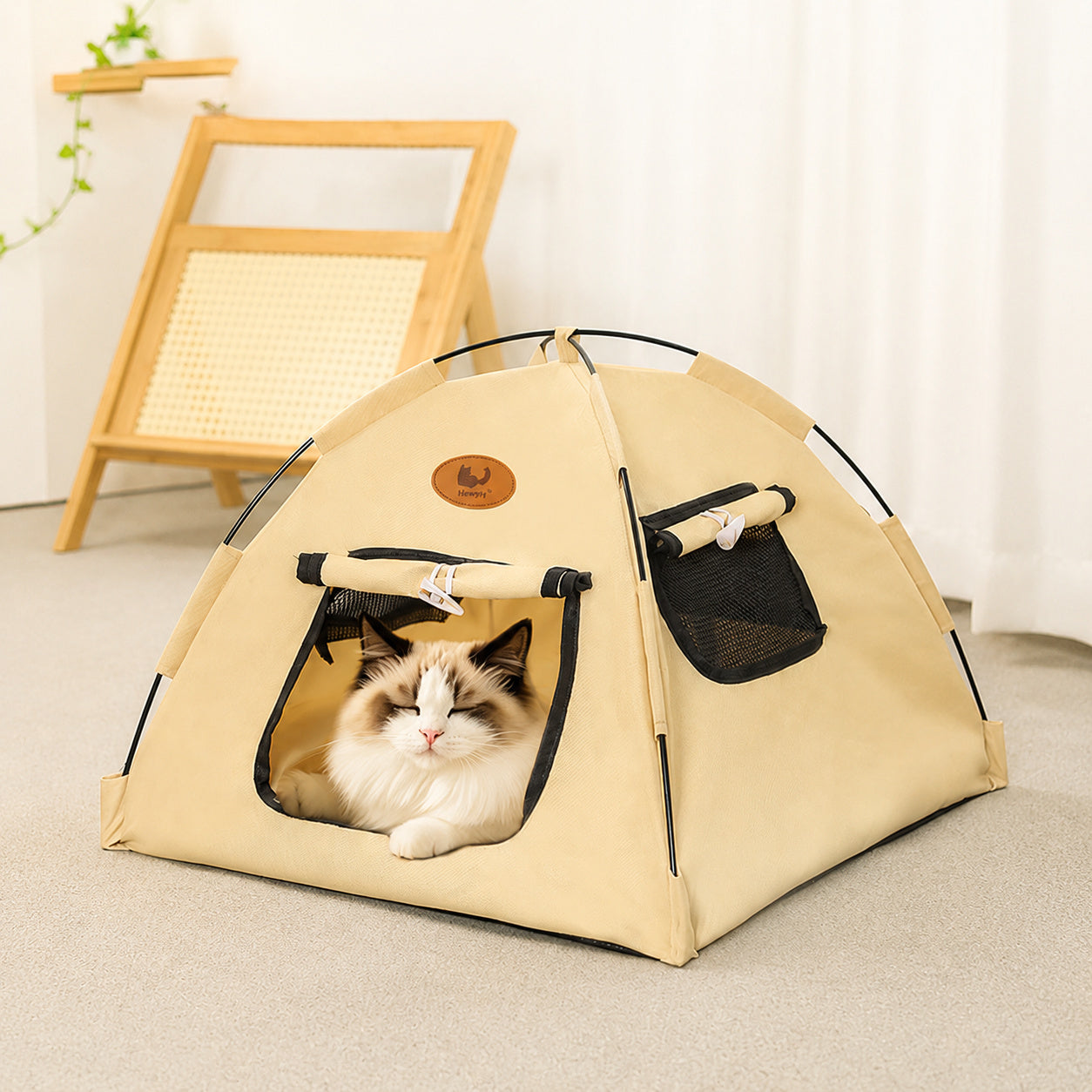 Pop-up Cat Camping Tent Bed