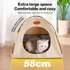 Pop-up Cat Camping Tent Bed