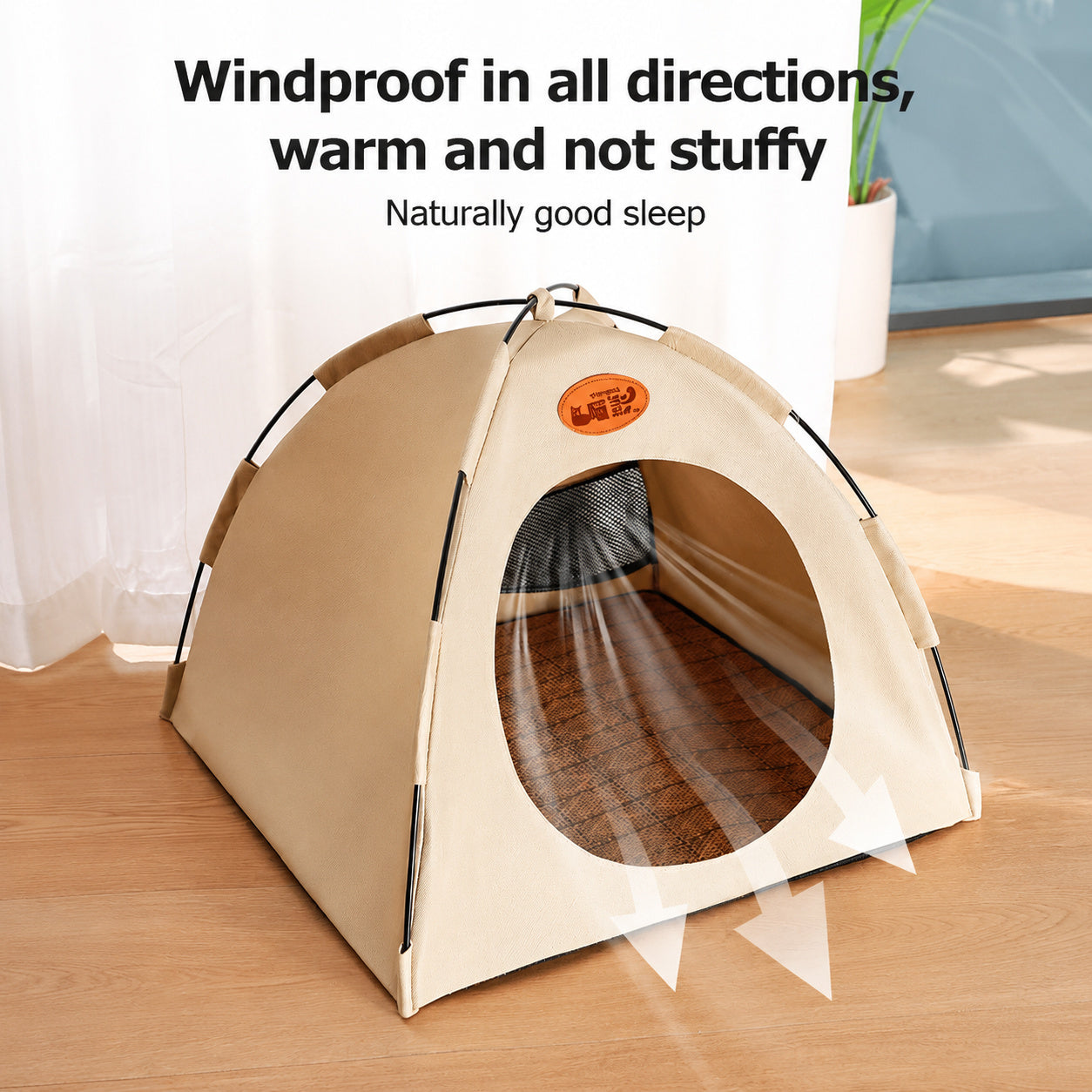 Pop-up Cat Camping Tent Bed