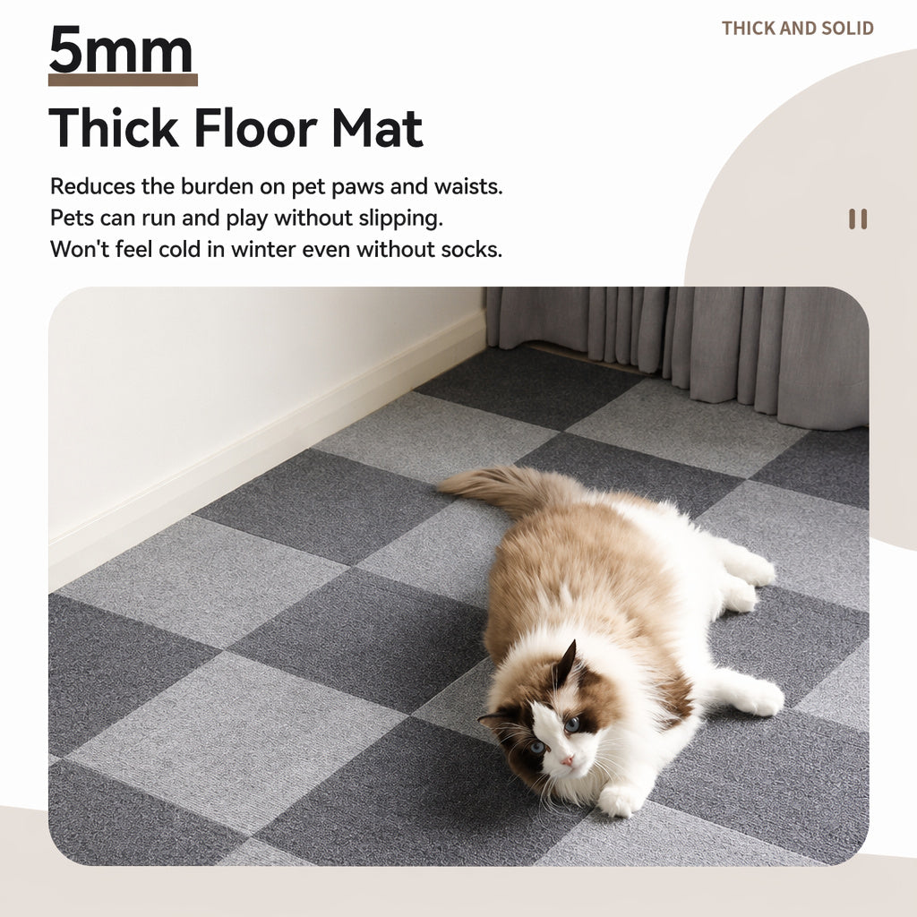 Modular Pet Mat Tiles