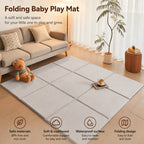 Foldable Plush Pet Floor Mat