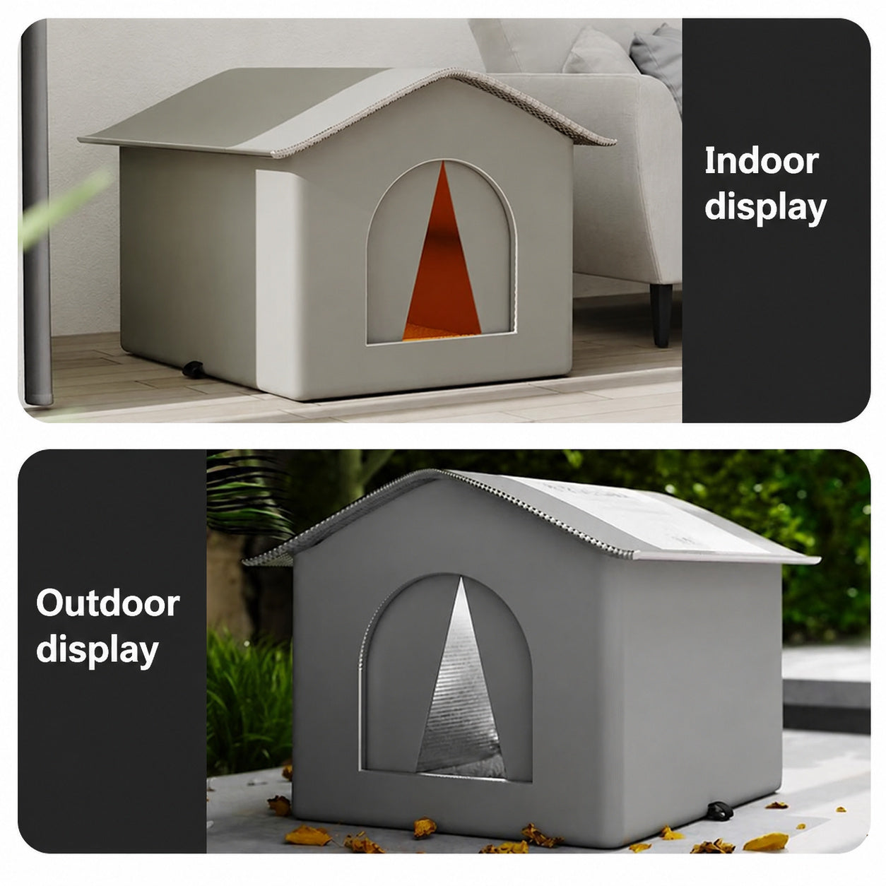 Insulated Outdoor Cat Shelter