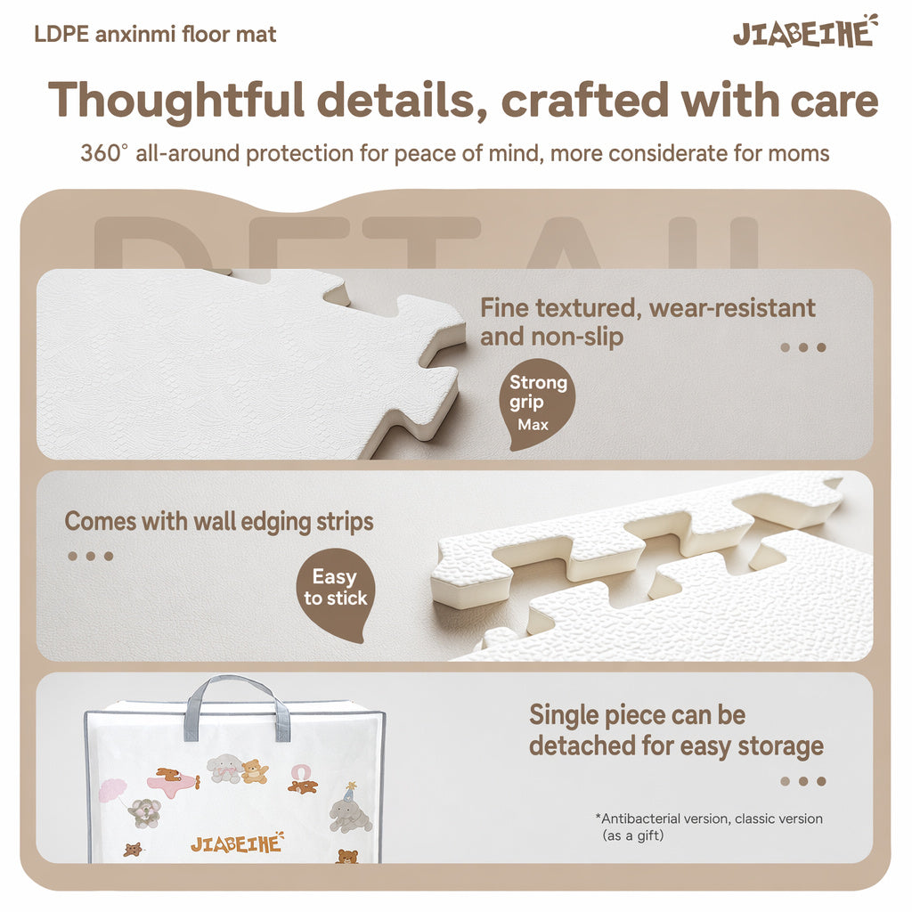 Waterproof Cushioned Pet Floor Tiles