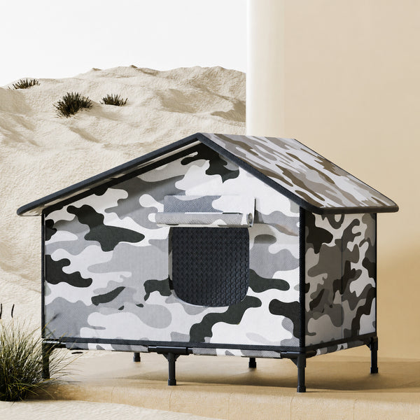 Camo Insulated Outdoor Cat House