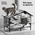 Camo Insulated Outdoor Cat House