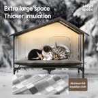 Camo Insulated Outdoor Cat House