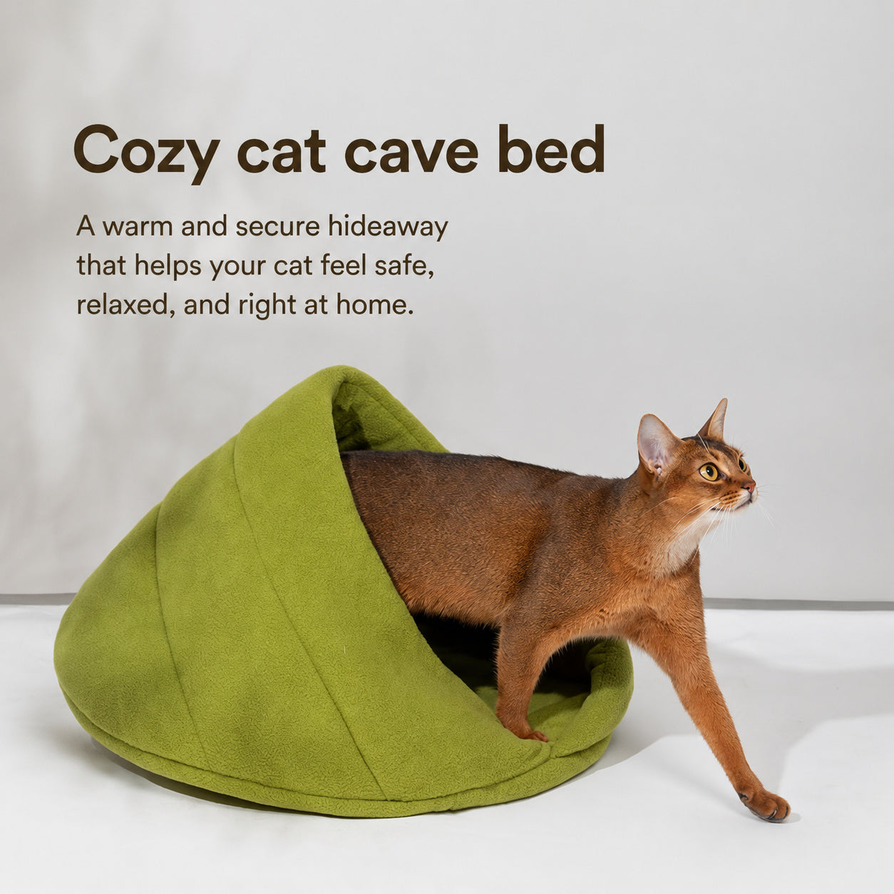 Snuggle Cave Cat Bed