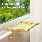 Fish-shaped Cat Hammock