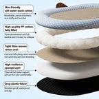 Cooling Blue Gingham Pet Bed
