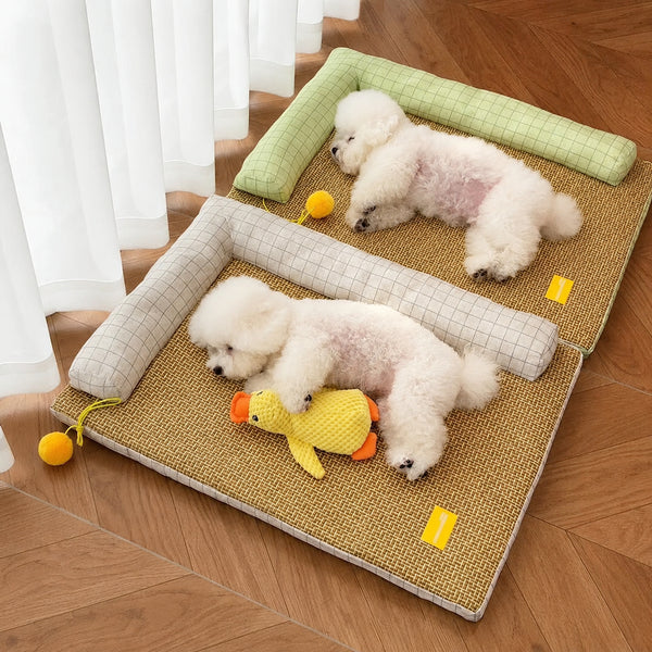 Cooling Bolster Pet Bed