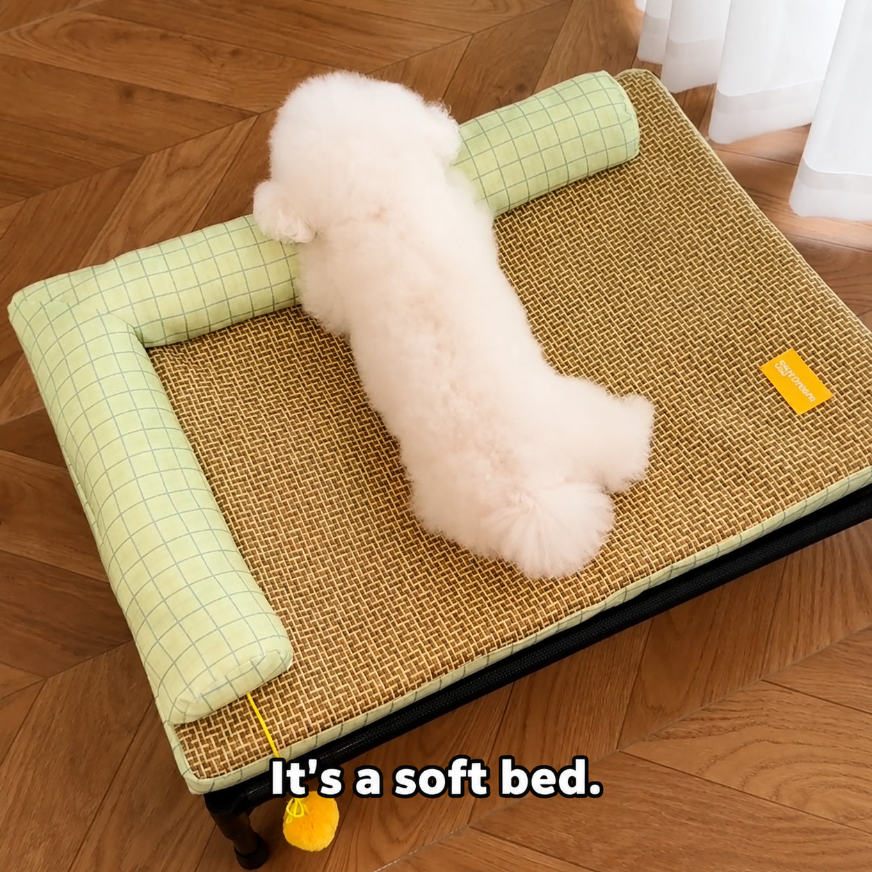 Cooling Bolster Pet Bed