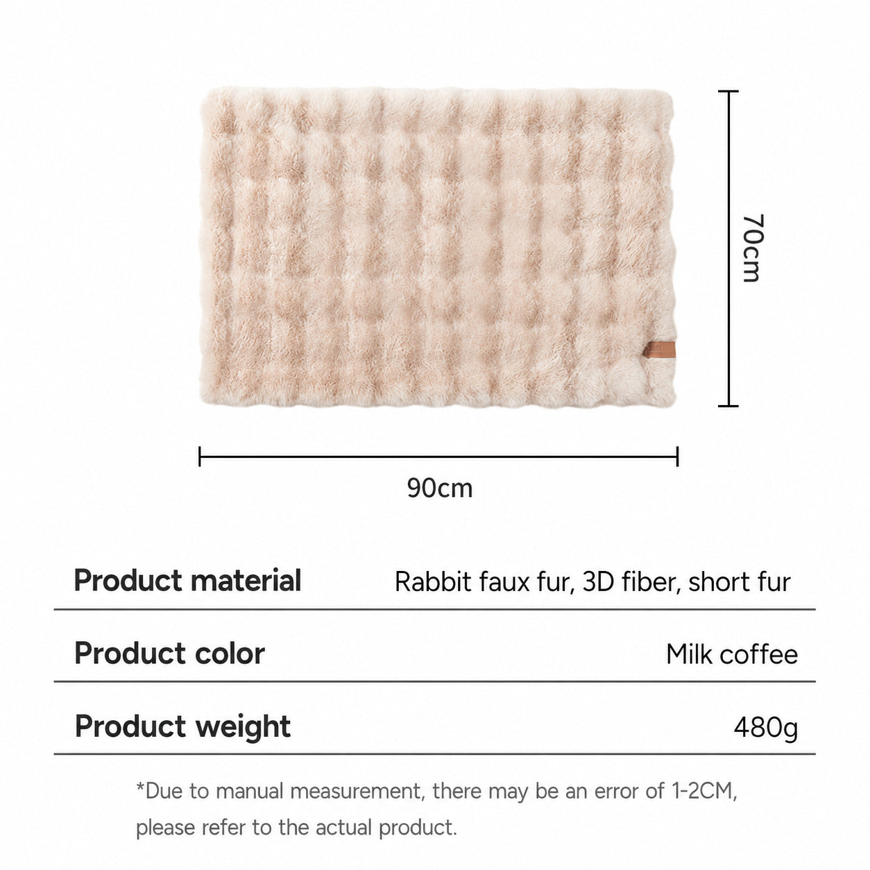 Double-sided Cozy Pet Blanket