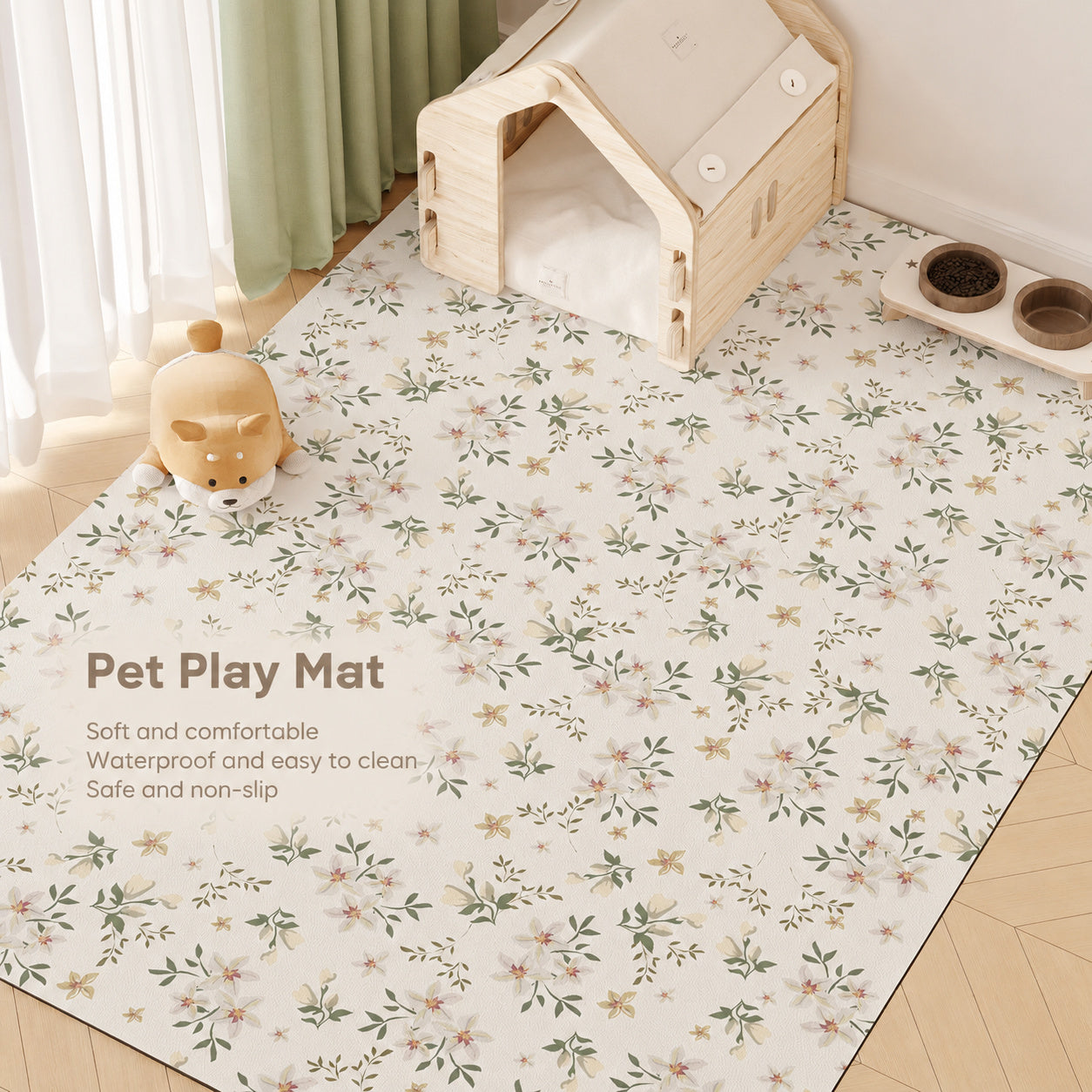 Waterproof PVC Pet Floor Mat