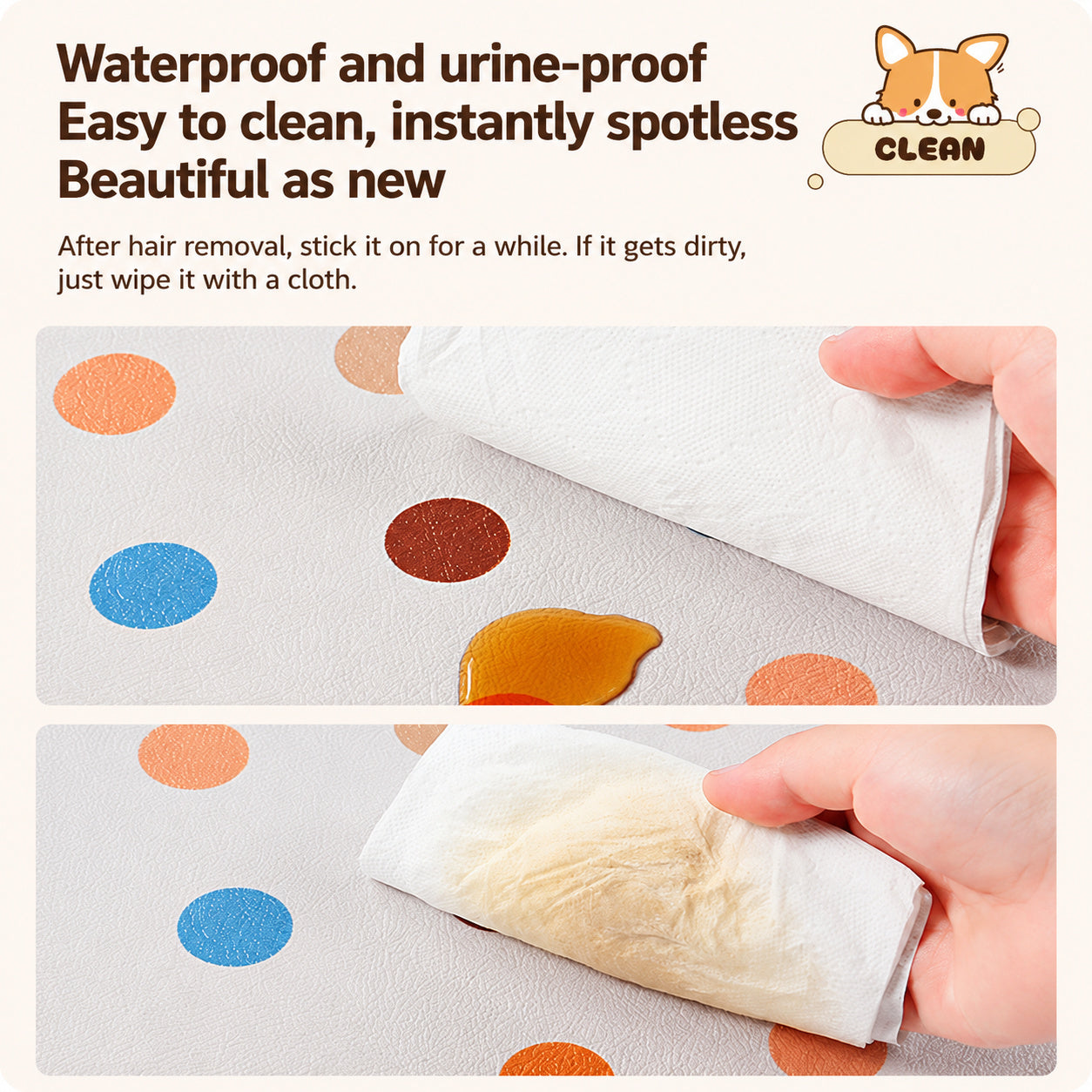 Waterproof PVC Pet Floor Mat