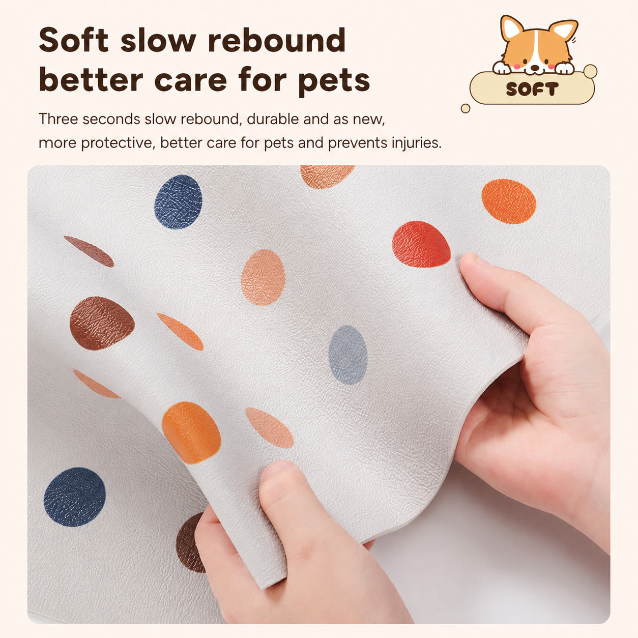 Waterproof PVC Pet Floor Mat