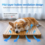 Scratch-proof Cooling Bamboo Mat