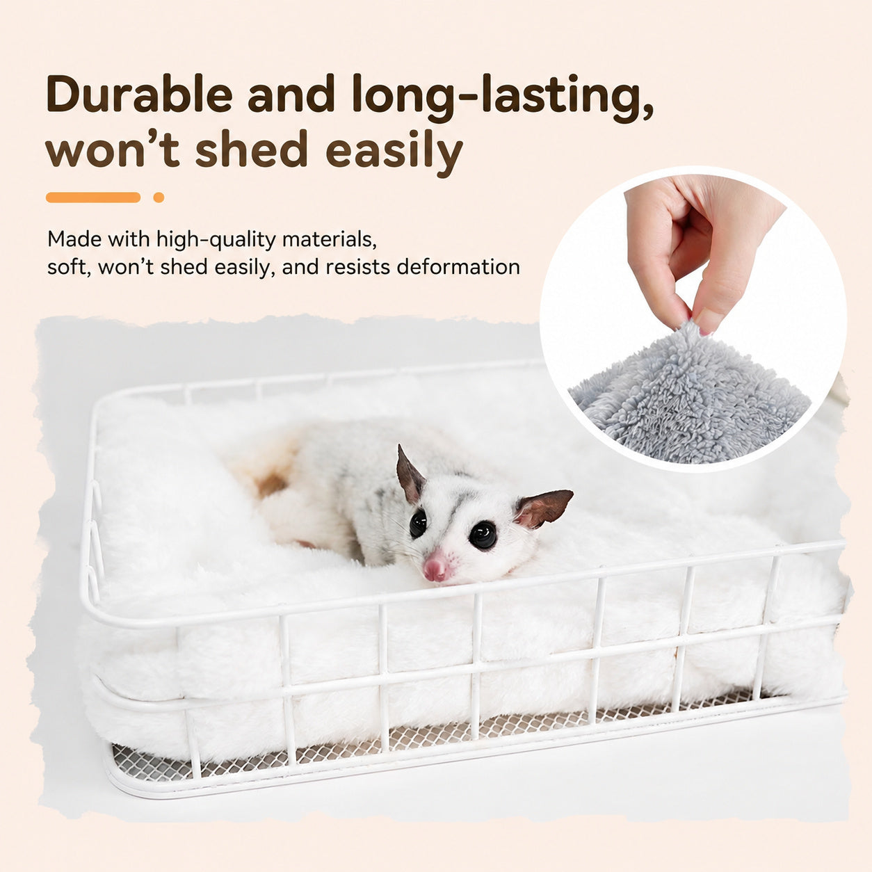 Plush Nest Pad For Pets