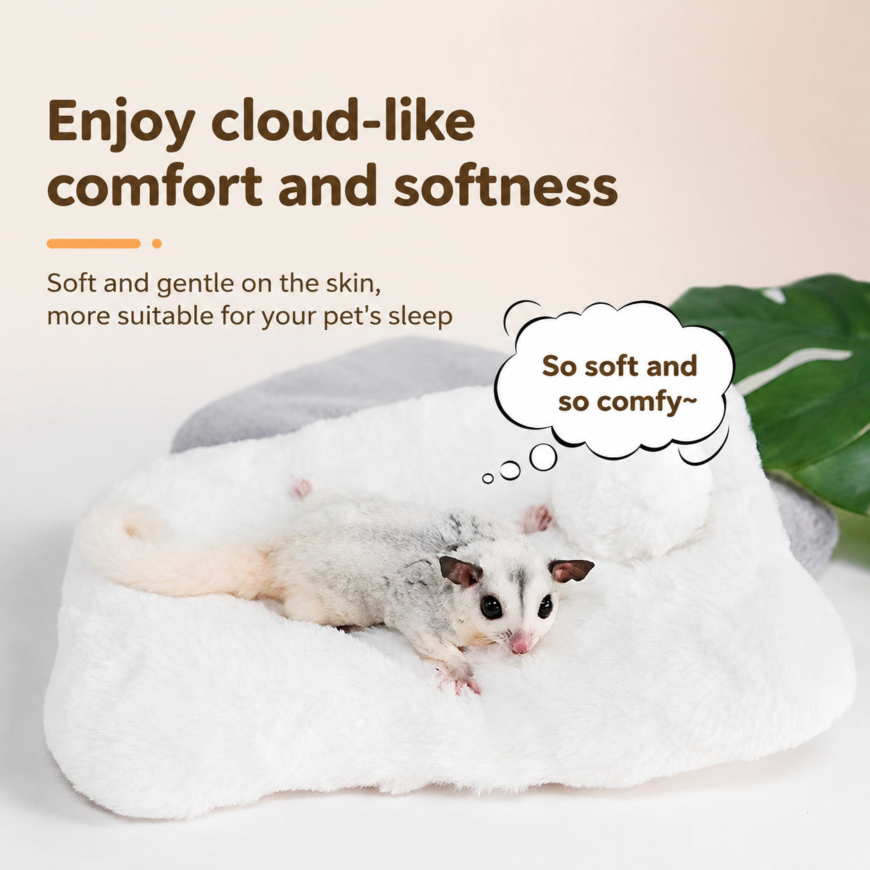 Plush Nest Pad For Pets