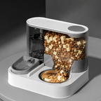 Dual Pet Feeder Fountain