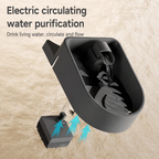 Dual Pet Feeder Fountain