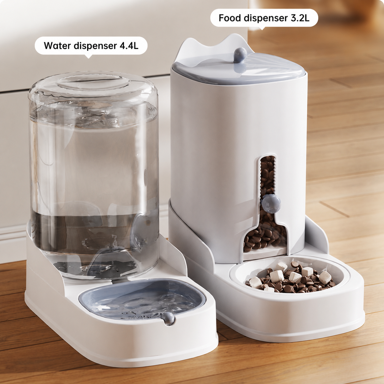 Gravity Pet Feeder Waterer