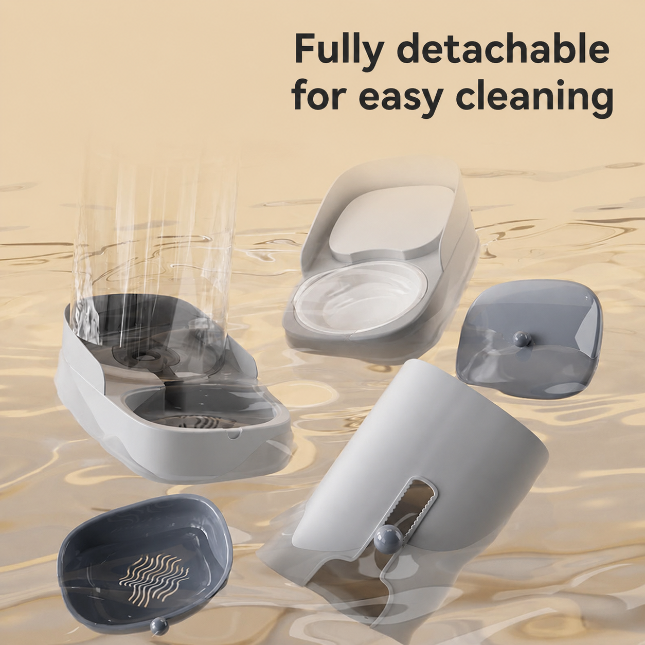 Gravity Pet Feeder Waterer