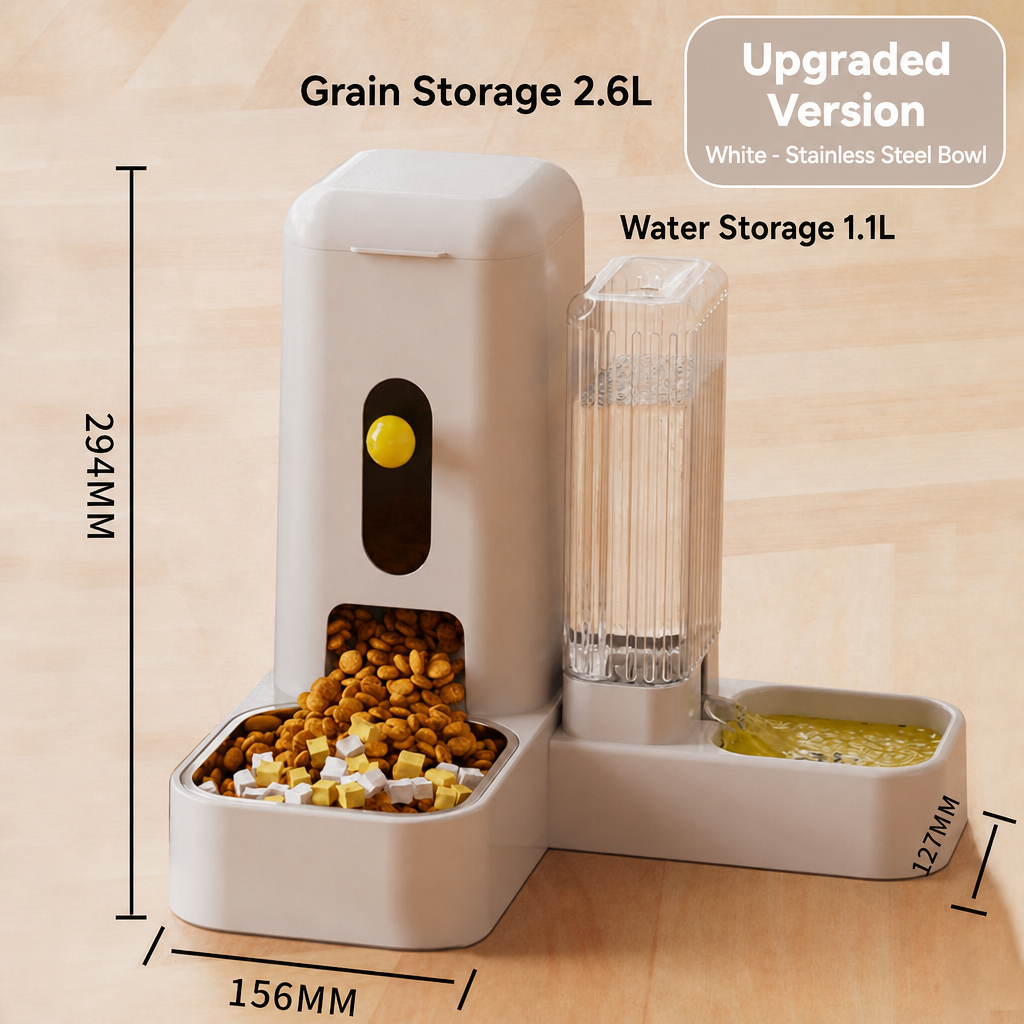 Stainless Auto-fill Feeder
