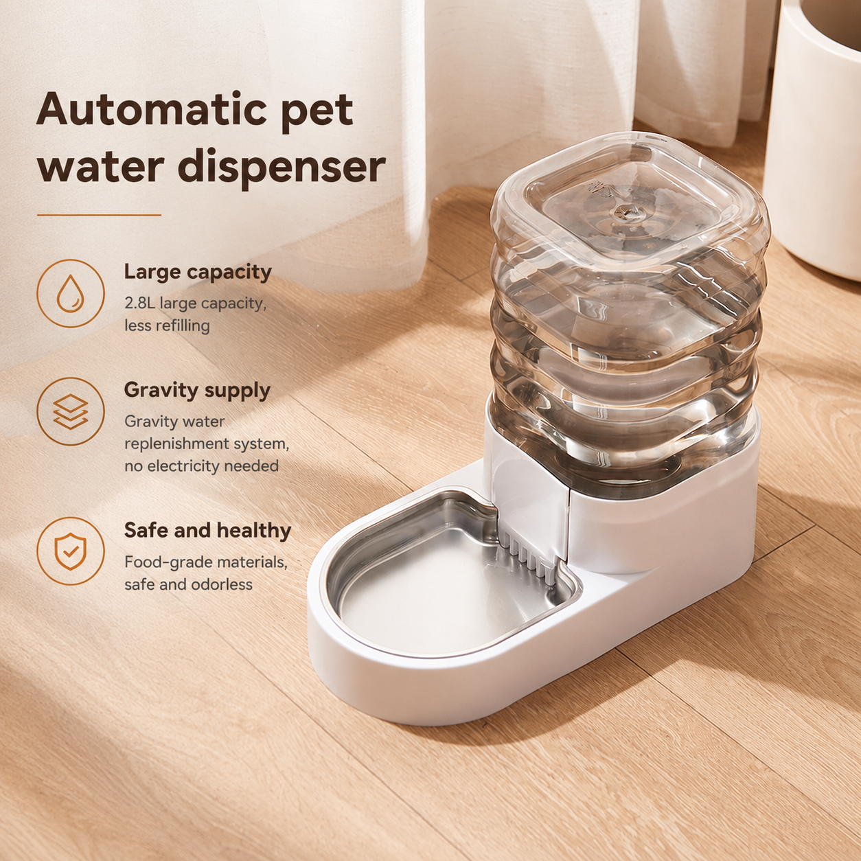 Cordless Pet Water Fountain