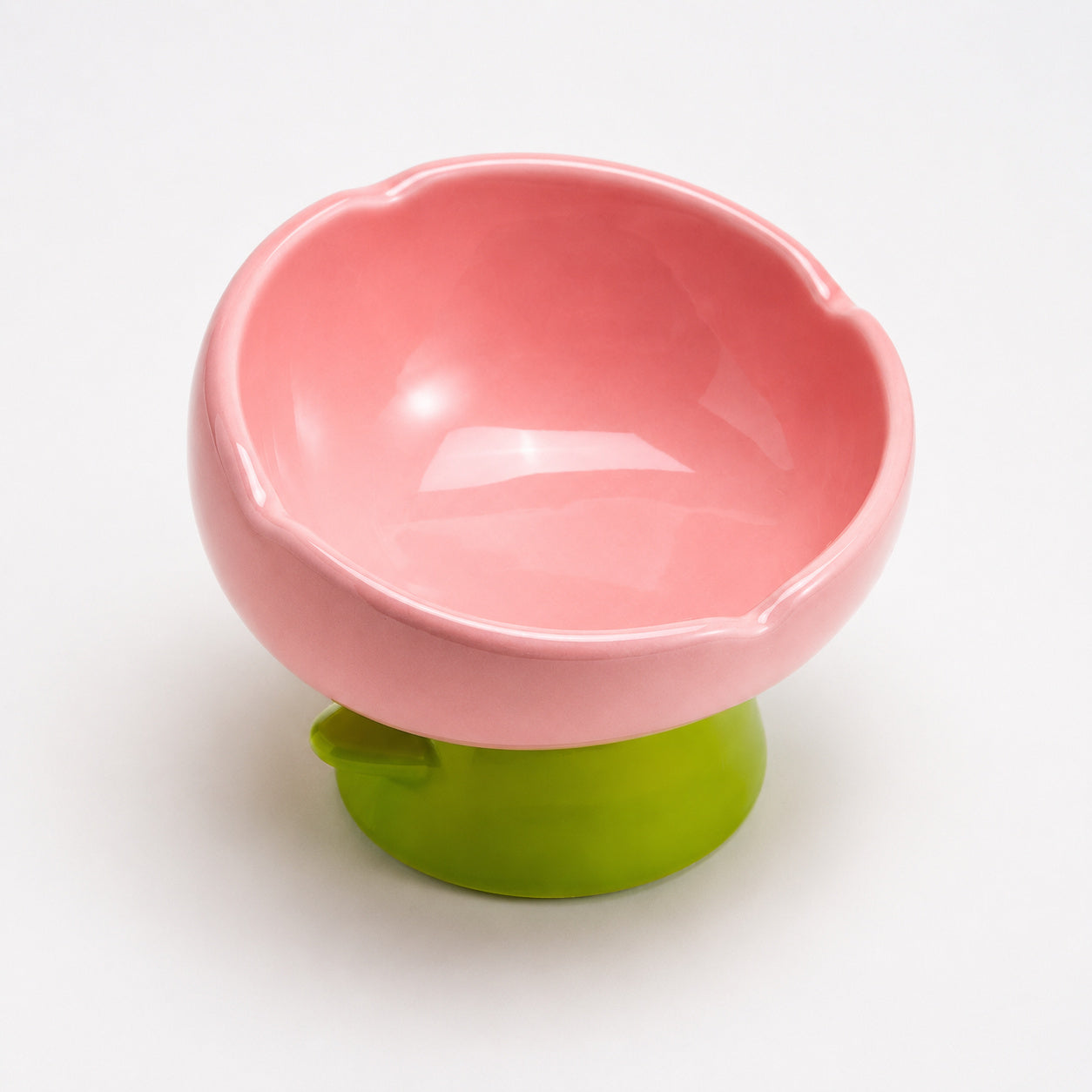 Pastel Ceramic Cat Bowl