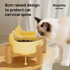 Ceramic Double Bowl Stand