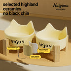 Ceramic Double Bowl Stand